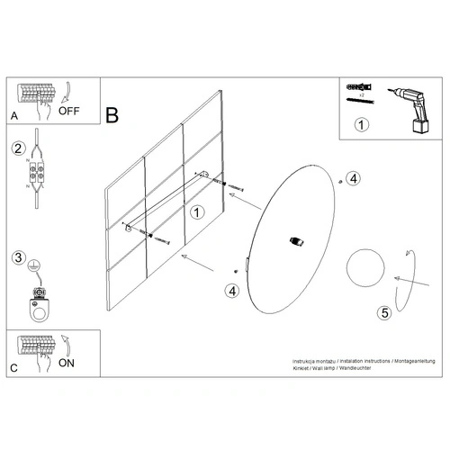 Nástěnné svítidlo AKE 50 béžové industriální do obýváku a ložnice