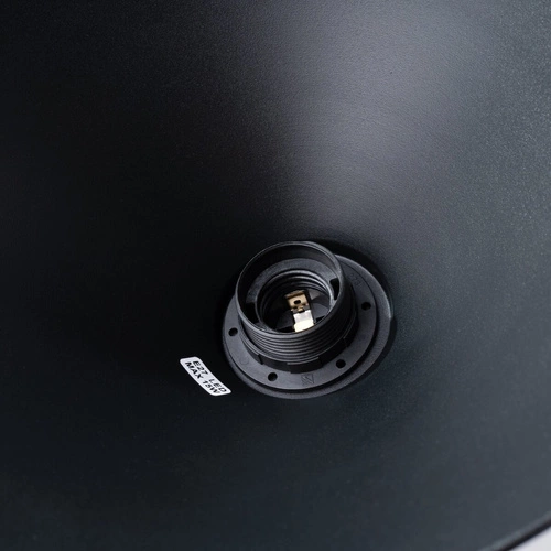 Závěsné svítidlo JAGA černé skandinávský ocelový do obýváku a nad stůl 30 cm SOLLUX