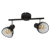 Stropní svítidlo Fly strip 2x40W E14 černé
