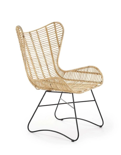Ratanové křeslo Ikar moderní do obýváku i na terasu boho přírodní