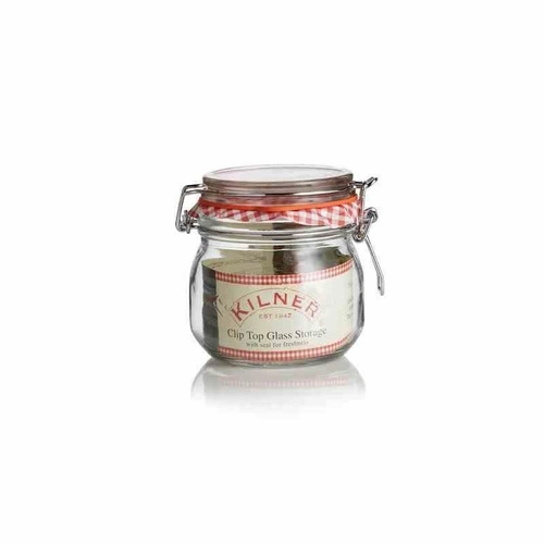 Sklenice 0,5l, Round Clip Top Jar KILNER