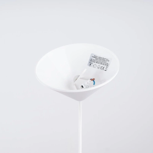 Závěsné svítidlo GINA bílá moderní nad stůl do obýváku a jídelny 38 cm SOLLUX LIGHTING