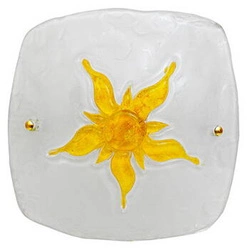 Stropní svítidlo Sun plaf 30 žlutá 1 x60 v e 27