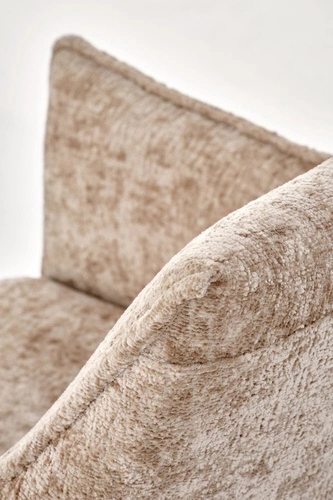 Čalouněná jídelní židle Arhiza béžová s područkami moderní skandinávský styl Intesi