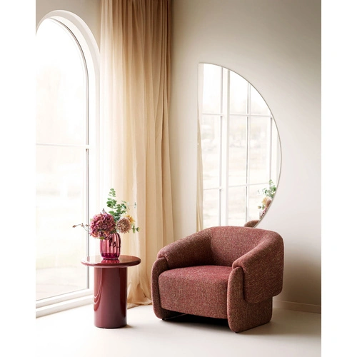 Relaxační křeslo Hamilton bordó House Nordic do obývacího pokoje moderní