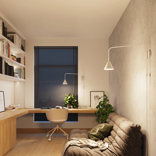 Moderní bílá nástěnná lampa NOX z kovu do ložnice a obývacího pokoje SOLLUX LIGHTING 61 cm