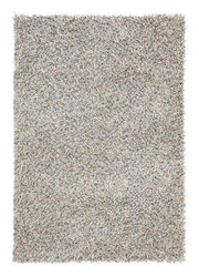 Vlněný shaggy koberec do obýváku Shaggy Young béžový moderní 160x230 cm snadné čištění