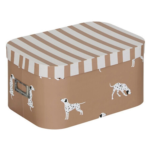 Sada 3 dekoračních krabic Scott dog kartonové boxy do dětského pokoje