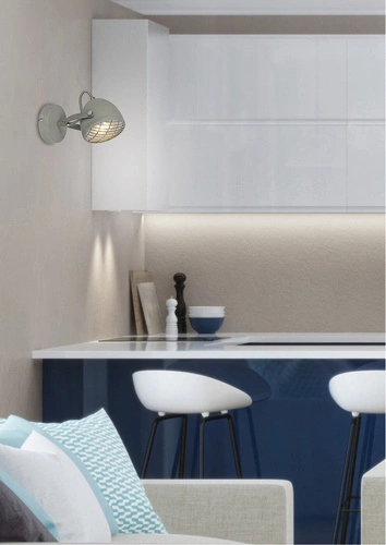 Nástěnné svítidlo Pent šedý betonový nastavitelný moderní do obýváku a ložnice CANDELLUX