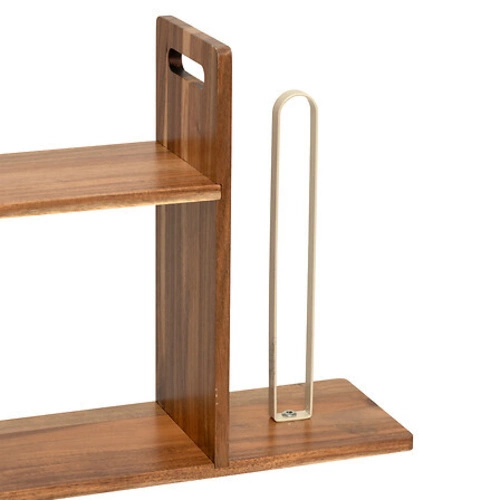 Dřevěná kuchyňská polička na papírové utěrky 5five simply smart akácie 41 cm