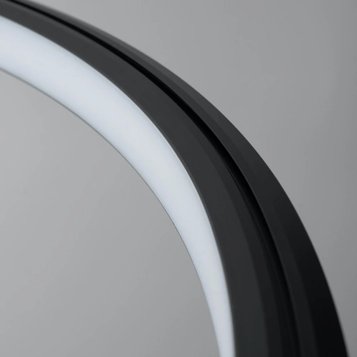 Lustr RISA 90 černý moderní LED do obýváku a jídelny rozptýlené světlo