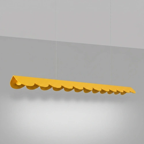 Závěsné svítidlo BISCUIT 130 žluté LED nad ostrůvek nastavitelné
