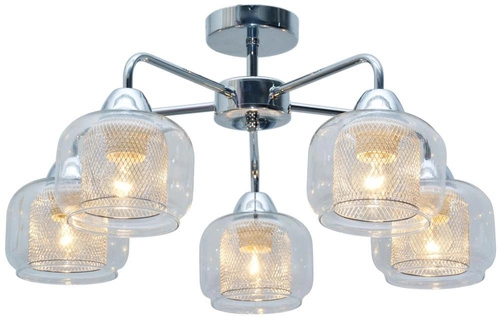 Stropní svítidlo Ray 5x40W E14 chrom
