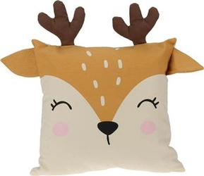 Dětský dekorační polštář sob 40x40 cm moderní do dětského pokoje Intesi