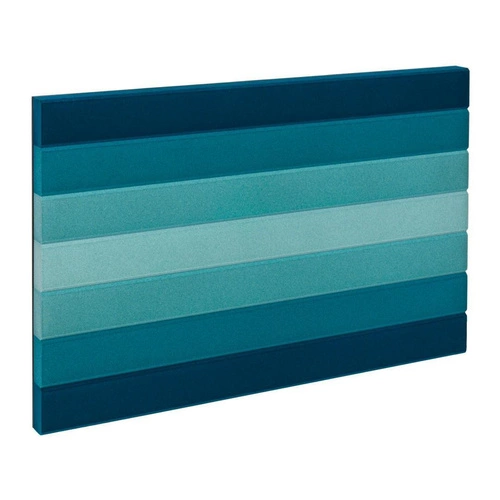 Fluffo HOP moderní akustický nástěnný panel mořská 110x70 dekorace do kanceláře