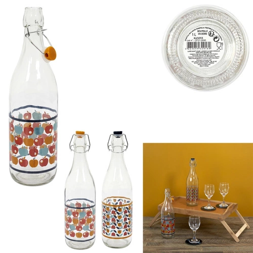 Skleněná láhev Tulipán 1l