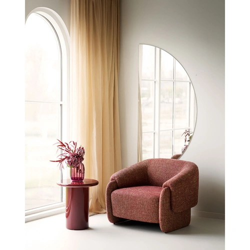 Půlkruhové dekorativní zrcadlo Paola 80x160 cm do předsíně House Nordic