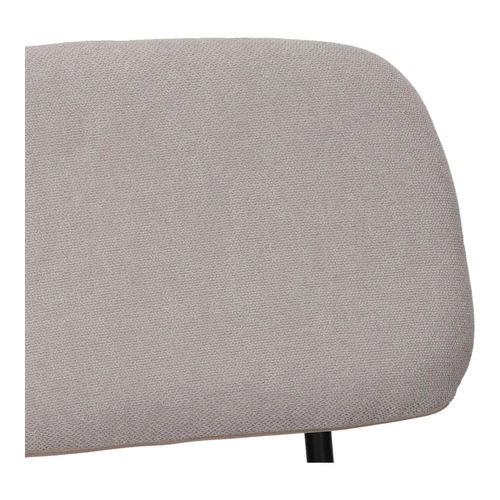 Sada 4 světle šedých židlí Esther