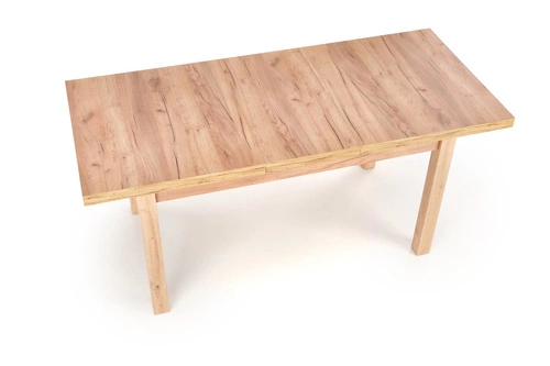 Rozkládací jídelní stůl Tiago 2 Intesi 140-220x80 moderní dub přírodní bílý