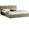 Čalouněná postel Lexington 160x200 béžová s úložným prostorem do ložnice