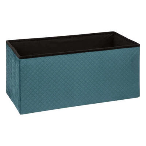 Taburet s úložným prostorem velký Velvet modrý