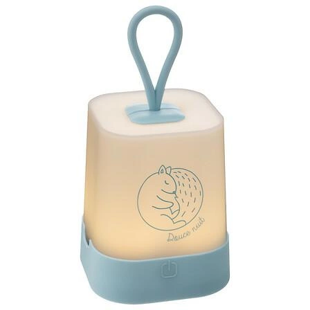 Dětská noční lampička Atmosphera Veilleuse modrá USB nabíjecí do dětského pokoje