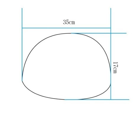 Zahradní lampa polokoule ATMOSPHERE M LED RGBW 16 barev 35 cm