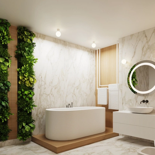 Moderní bílá nástěnná lampa HALO IP44 do obýváku a ložnice hliník sklo SOLLUX