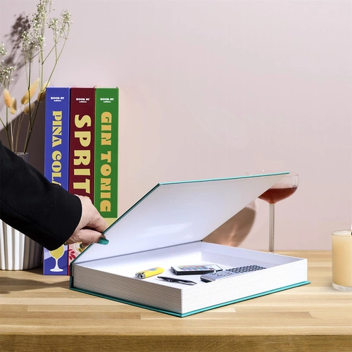 Intesi dekorativní krabice kniha Sex on the Beach mořská kartonová do obýváku