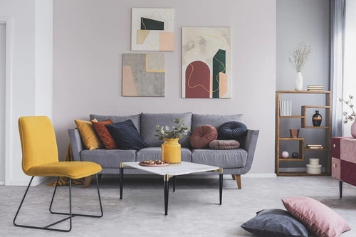 Konferenční stolek Pista obdélníkový bílý skleněný glamour do obýváku Intesi 120x60 cm