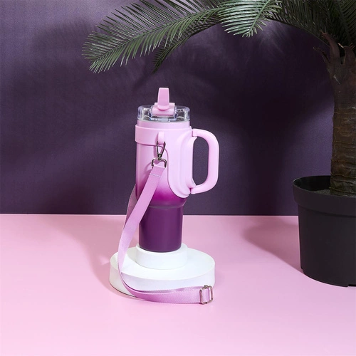 Termohrnek Malibu Intesi 900 ml růžovo-fialový na cesty