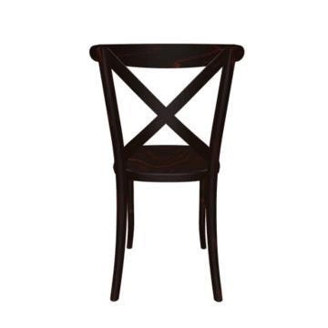 Dřevěná jídelní židle Fameg A-8810/2 hnědá buková moderní rustikální