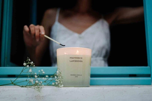 Sojová vonná svíčka Cereria Molla Provence Lavender XL 600g do obýváku jako dárek