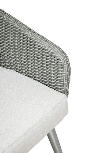 Zahradní bistro set 2 křesla a stolek s polštáři na terasu