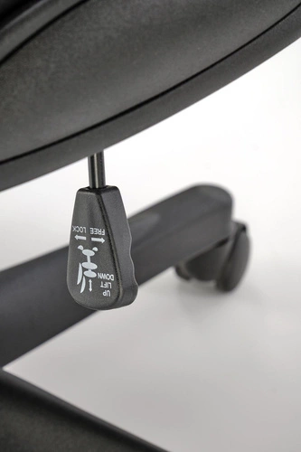 Herní křeslo Neferet ergonomické černo-červené s opěrkou hlavy k pracovnímu stolu Intesi