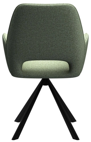 Otočná čalouněná jídelní židle Graham Actona zelená