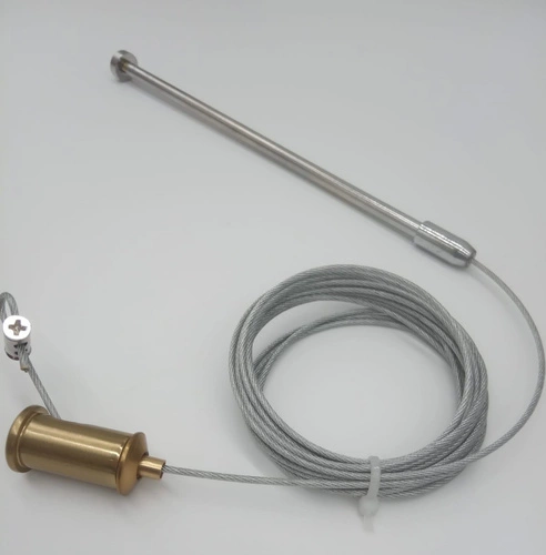 Závěsné LED svítidlo ARCTIC zlaté 100 cm křišťálové do obýváku a nad stůl