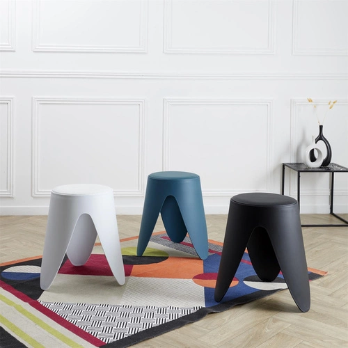 Kuchyňská stolička Eve Intesi černá moderní čalouněná z ekokůže do obýváku