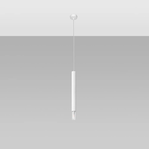 WEZYR 1 závěsná lampa bílá