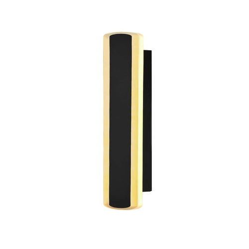 Venkovní nástěnná lampa STICK L-30 černá 12W opálový difuzor IP65