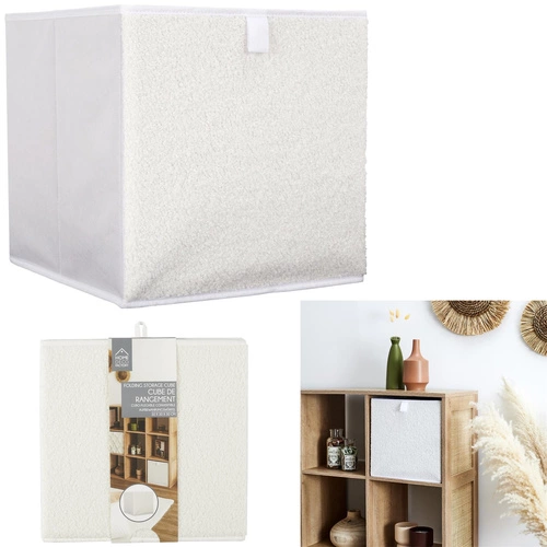 Box / Krabice do regálu 30x30cm Boucle