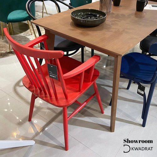 Čalouněná jídelní židle s područkami Wand Fameg, buk, na míru