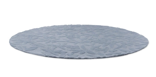 Kulatý vlněný koberec Cleavers Laura Ashley 150x150 cm moderní květinový do obývacího pokoje