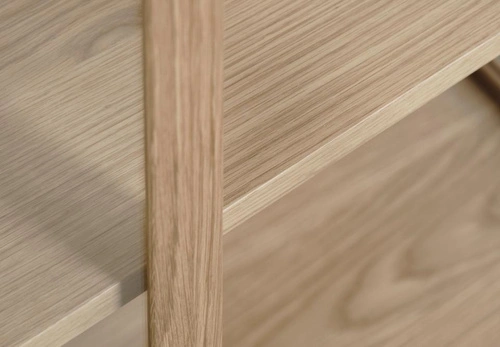 Vitrína Elba dubová skleněná do obýváku a jídelny na alkohol a knihy