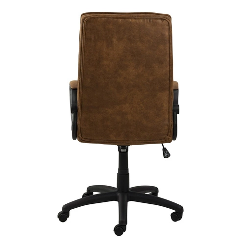 Ergonomická otočná kancelářská židle Brad Actona s područkami hnědá