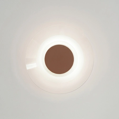 Nástěnné svítidlo ASTRO mocca LED 4000K moderní do obývacího pokoje