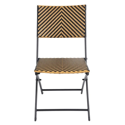 Kostkovaná skládací židle Marron