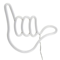 LED neonová ruční lampa