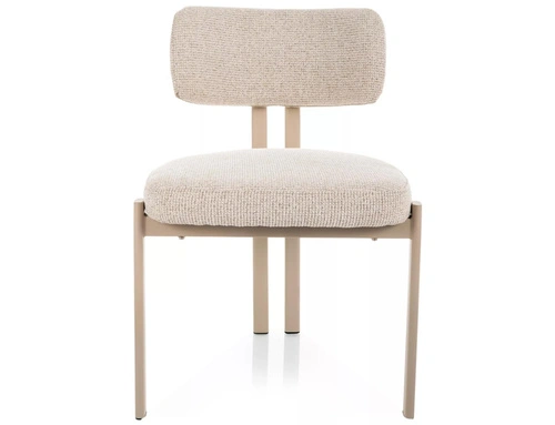 Jídelní čalouněná židle Montico Intesi v béžové kašmírové barvě do jídelny a obývacího pokoje