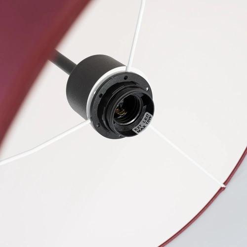 Závěsné svítidlo NEVIA burgund minimalistické do obýváku a jídelny 40 cm